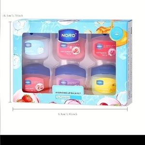 6Pcs With Box Lip Balm, Long-lasting Moisturizing, Smoothing.